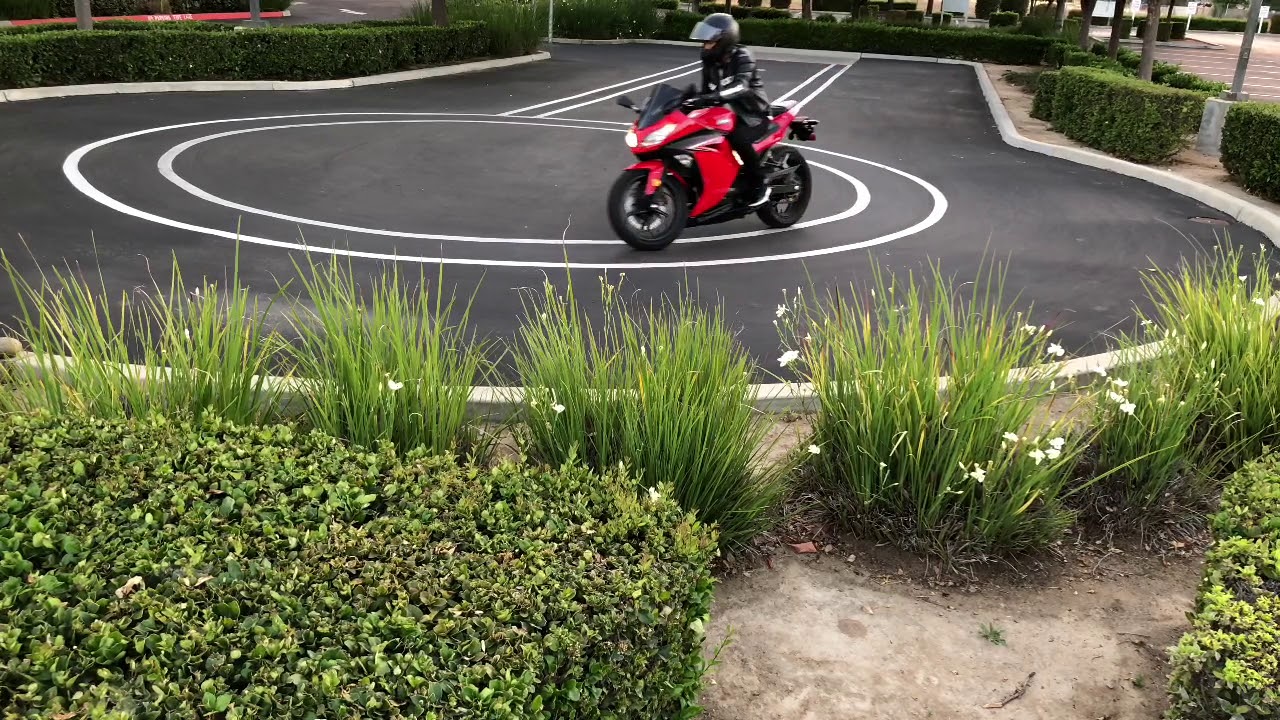 DMV Motorcycle Test California - YouTube