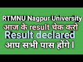 आज भी result declared, nagpur university result updates, rtmnu university exam result, #rtmnu