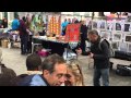 Guy at portobello road market get lost in music