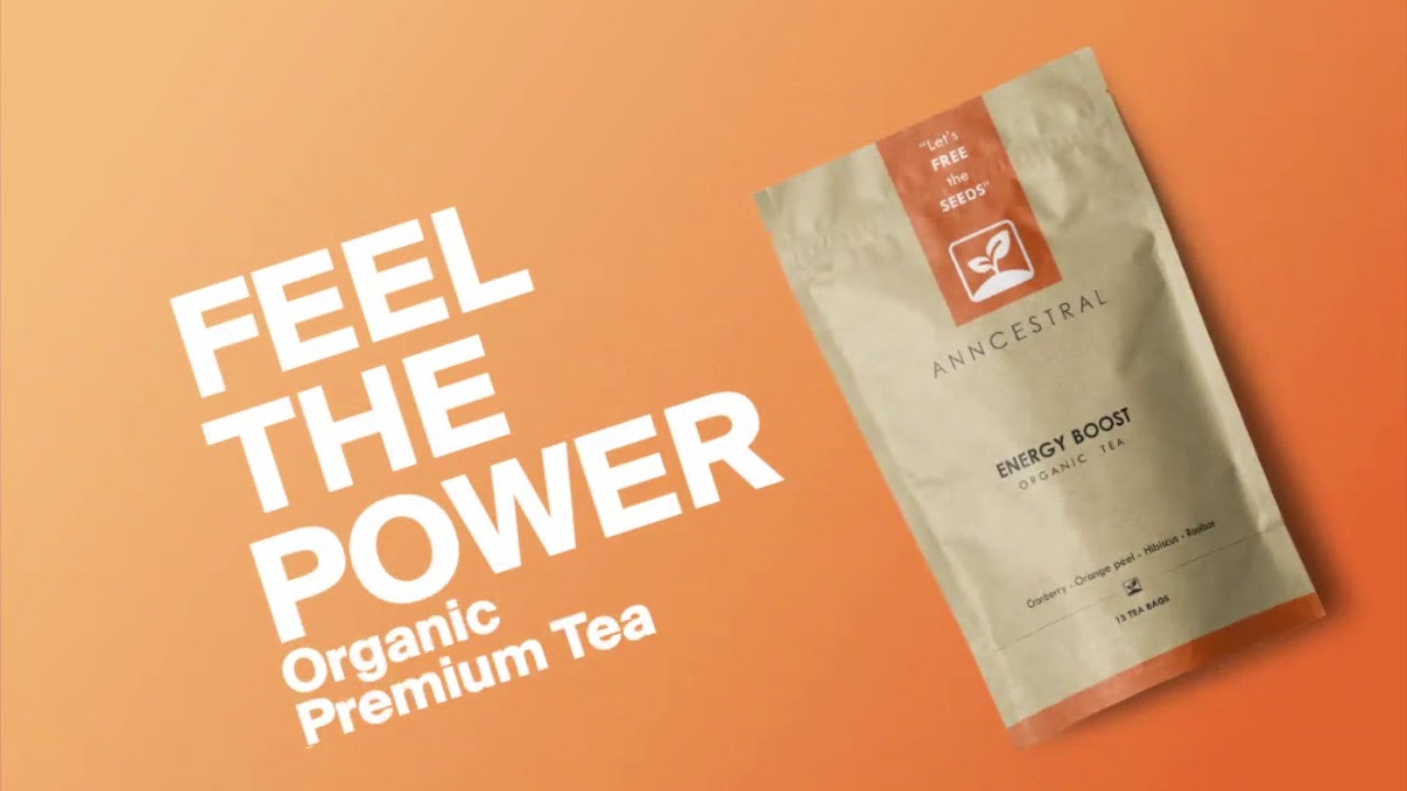 ANNCESTRAL ORGANIC TEA Energy Boost YouTube