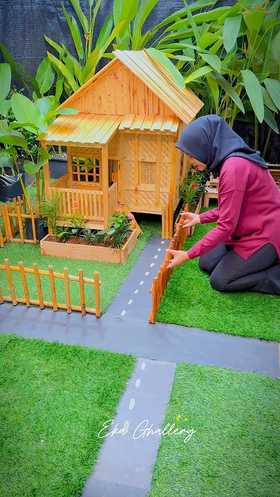 New house of Javanese barbie 🤩 #japanese barbie #funny #shorts