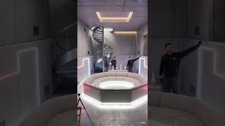 Building a Secret Underground House from Scratch! 😱 (Full Process)#for you#luxury #underground