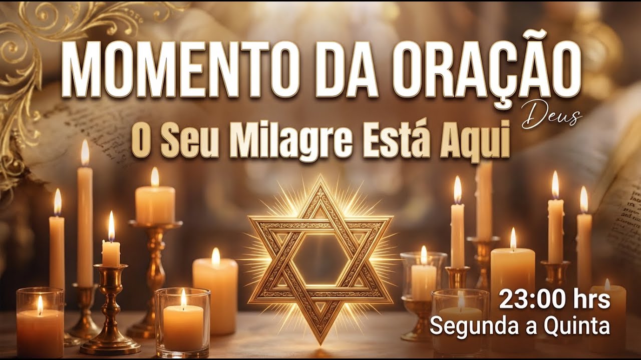 É O MOMENTO DE ORARMOS, FÉ E ESPERANÇA.🙏