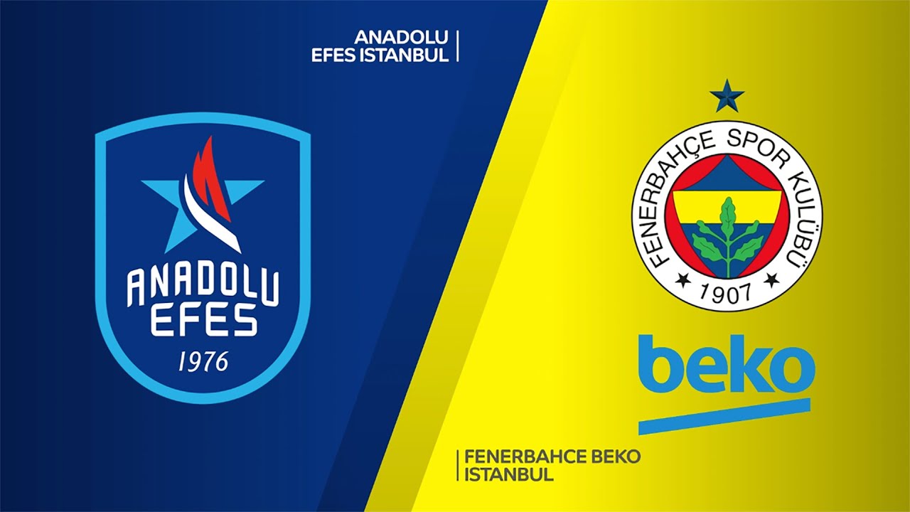 Anadolu Efes Istanbul - Fenerbahce Beko Istanbul Highlights | EuroLeague, RS Round 2