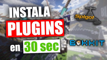 💯 COMO PONER PLUGINS en Minecraft en CUALQUIER HOST y en TODAS las VERSIONES [Guía Completa]