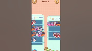 CAT SORT PUZZLE - LEVEL 9 I Shorts