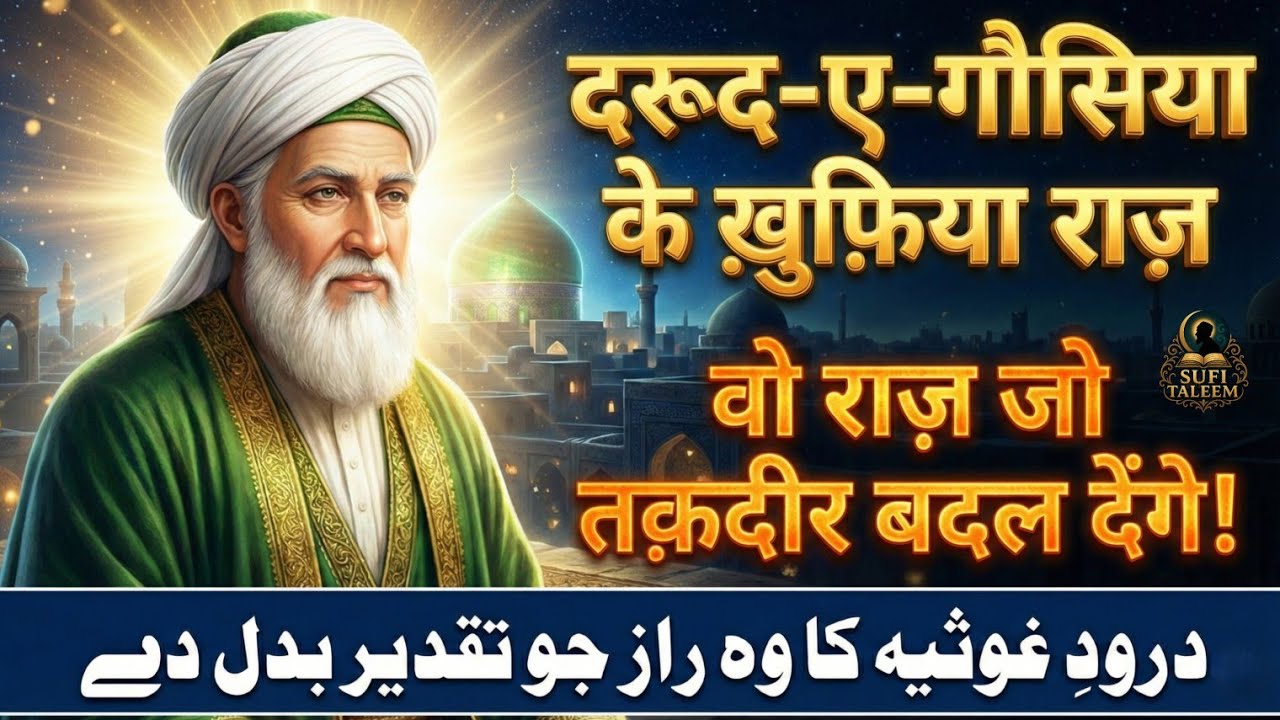 Durood-e-Gausiya Ke Khufiya Raaz: Wo Raaz Jo Aapki Taqdeer Badal Denge! | Sufi Taleem