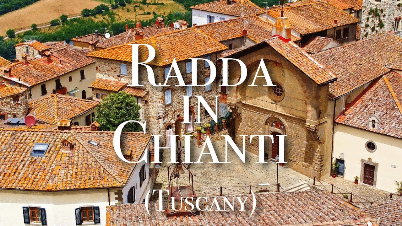 Italy | Radda in Chianti (Tuscany) | Drone Footage