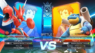 Scizor vs Blastoise - Pokkén Tournament DX Scizor vs Blastoise - Pokkén Tournament DX