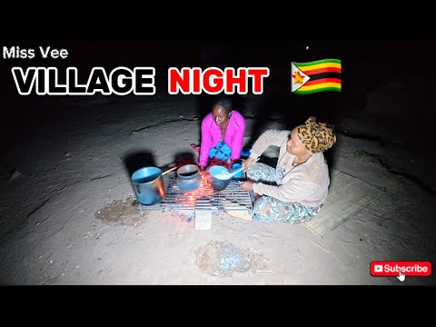 Village Night Cooking With Famous Zimbabwean YouTuber 