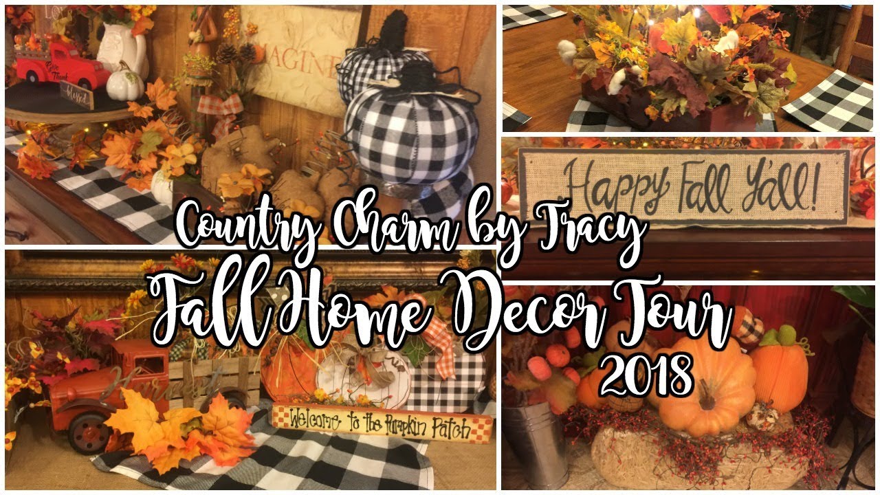 Fall Decor Home Tour 2018 Primitive