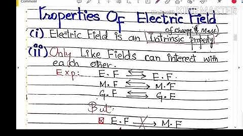 12.2 Field of Force(2nd year physics)