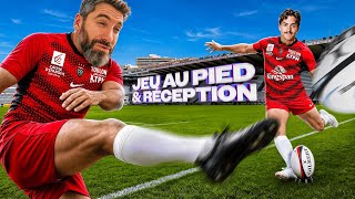 J'IMPRESSIONNE MARIUS DOMON 🏉 ! Jeu au pied &amp; Réception @RCTRugbyClubToulonnais 