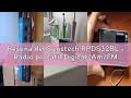 Reseña del Sunstech RPDS32BL - Radio portátil Digital (Am/FM, USB, SD, MMC, 1.5 W), Color Azul