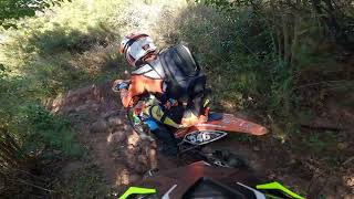 Compilation of contemplating life choices - enduro style