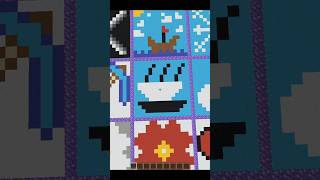 Satisfying Pixel Art In Minecraft! Hot Tea #shorts #gaming #minecraft