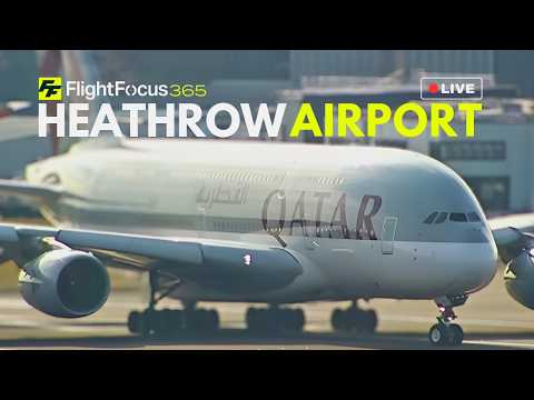 Heathrow Airport Live - Friday 27th March 2026