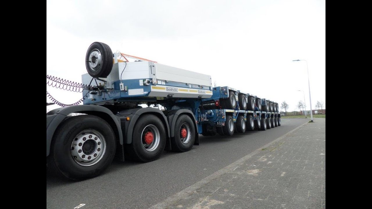 Goldhofer THP SL 3 + 4 + 6 + 6 lines | De Borg Trading Company | Assen, Holland