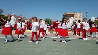 Anasınıfı Dans Davul Gösterisi Varsak Şelale İlkokulu D Şubesi
