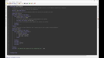 Explicación del uso de los arreglos y las matrices en pseint!!!