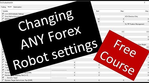 Free. Learn how to Create the best money making forex Robot settings using this easy approach Today.