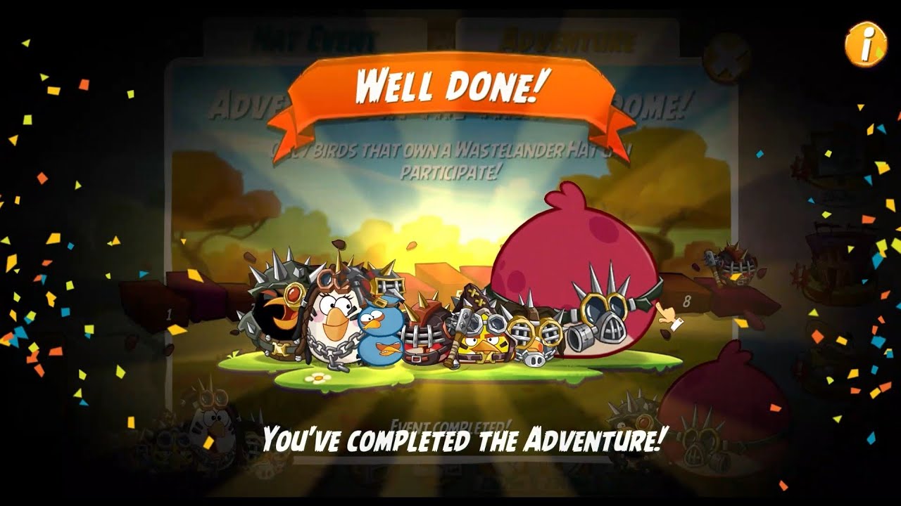 Angry Birds 2 Windows PC Adventure in Thunderdome Hat Set Event Full Completion (December 9, 2025)