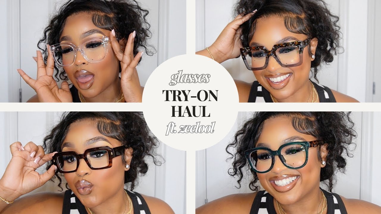 Примерка очков от Zeelool | Очки с диоптриями + Защита от синего света + Стильные оправы
