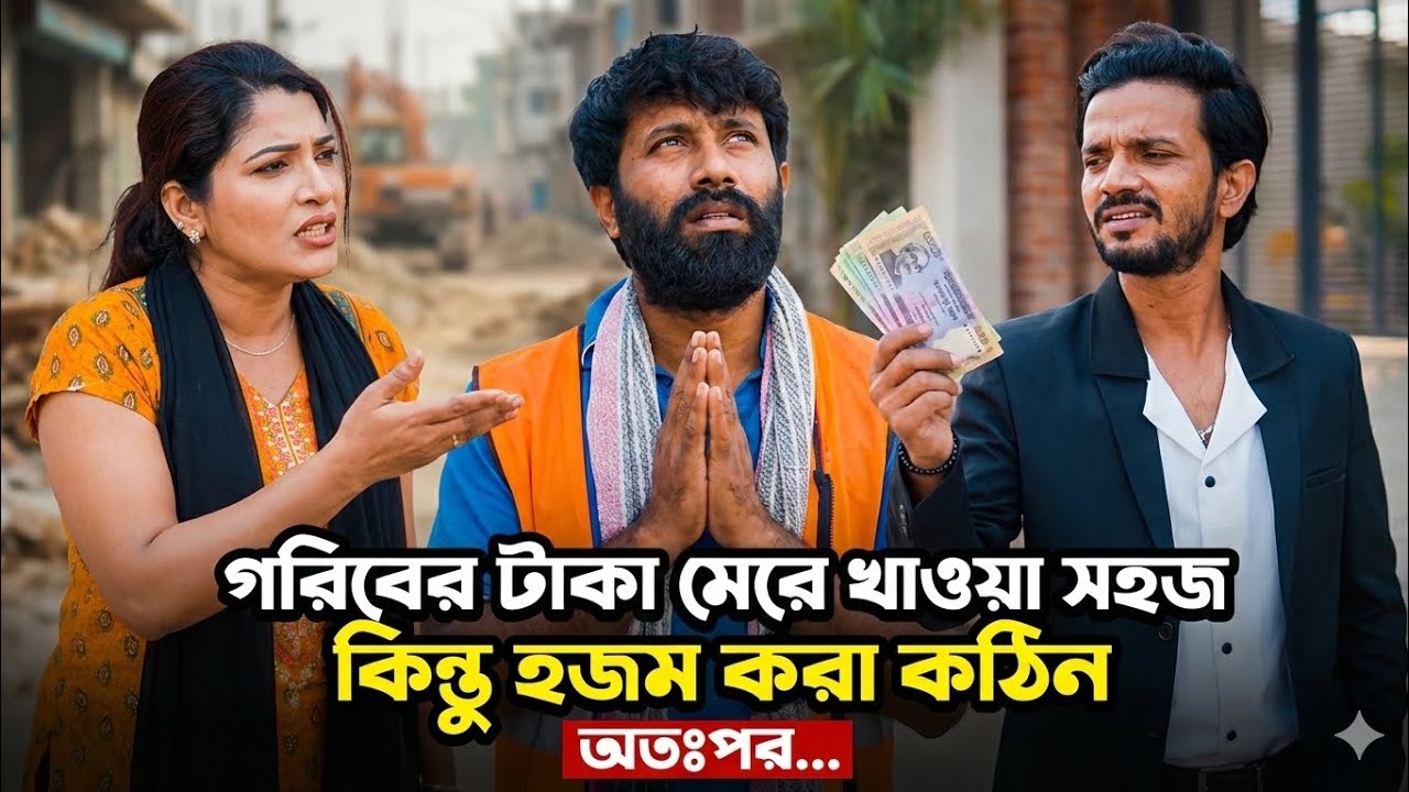 গরিবের টাকা মেরে খাওয়া সহজ কিন্তু হজম করা কঠিন অতঃপর new natok bangla 2026