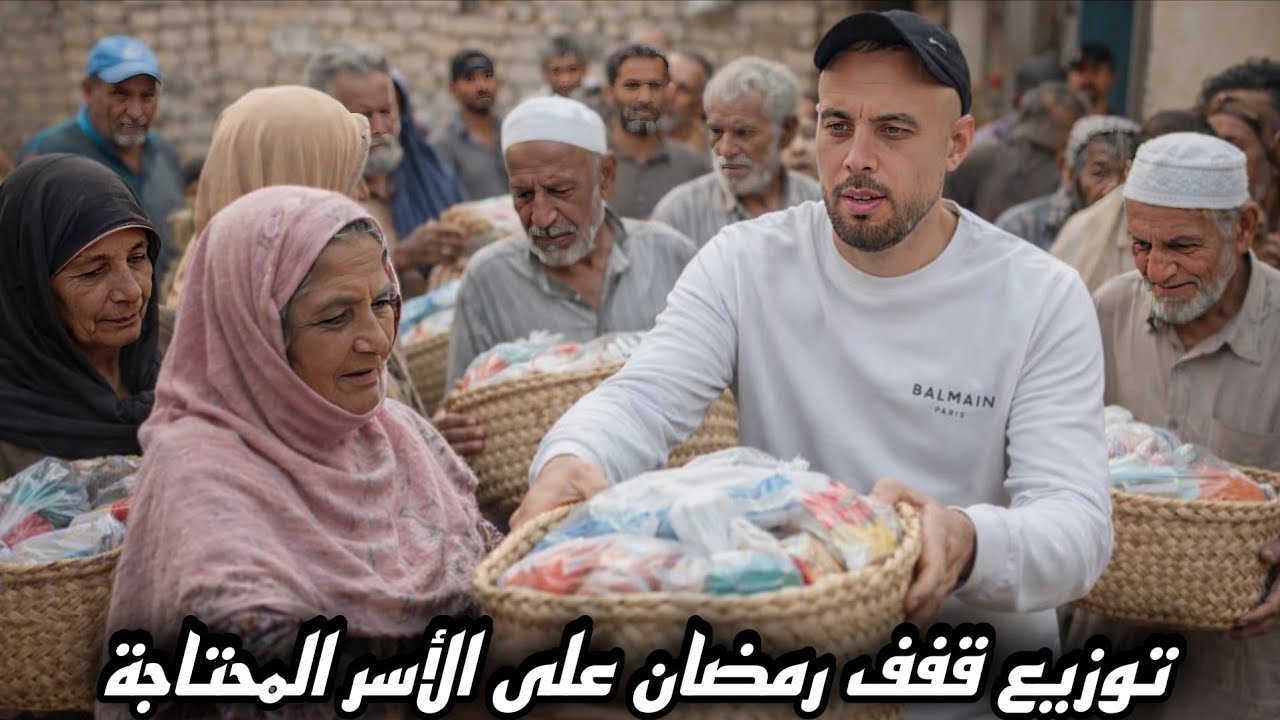 رمضان شهر الرحمة… مبادرة إنسانية مؤثرة لتوزيع قفف رمضان على العائلات المحتاجة وإدخال الفرحة لقلوبهم