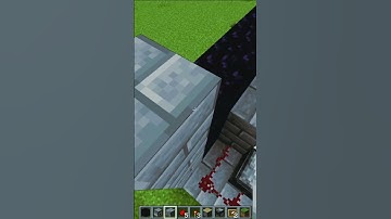 How to build a on/off Nether Portal in Minecraft #shorts #minecraft