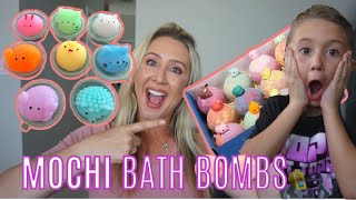 Bath Bombs With Fidgets Inside Mochi Squishi Bath Bombs These Are So Satisfying Asmr
