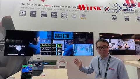AV LINK Booth Tour at ISE 2023