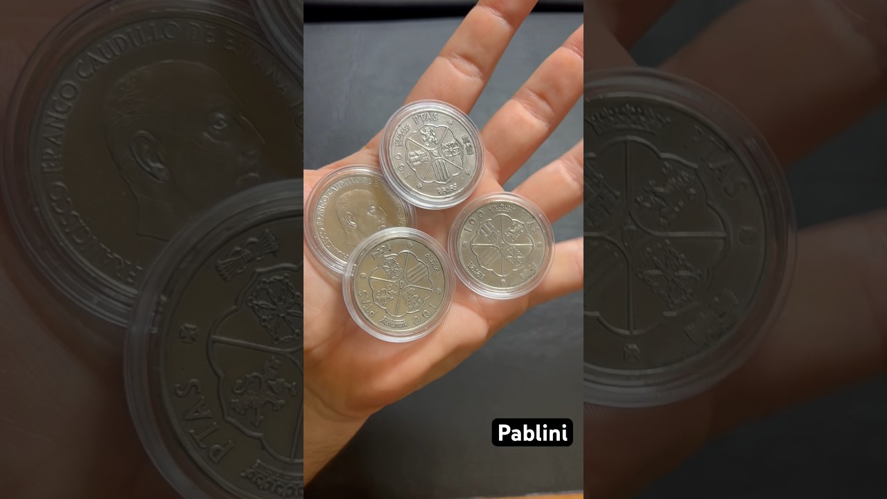 Moneda 100 pesetas plata franco 