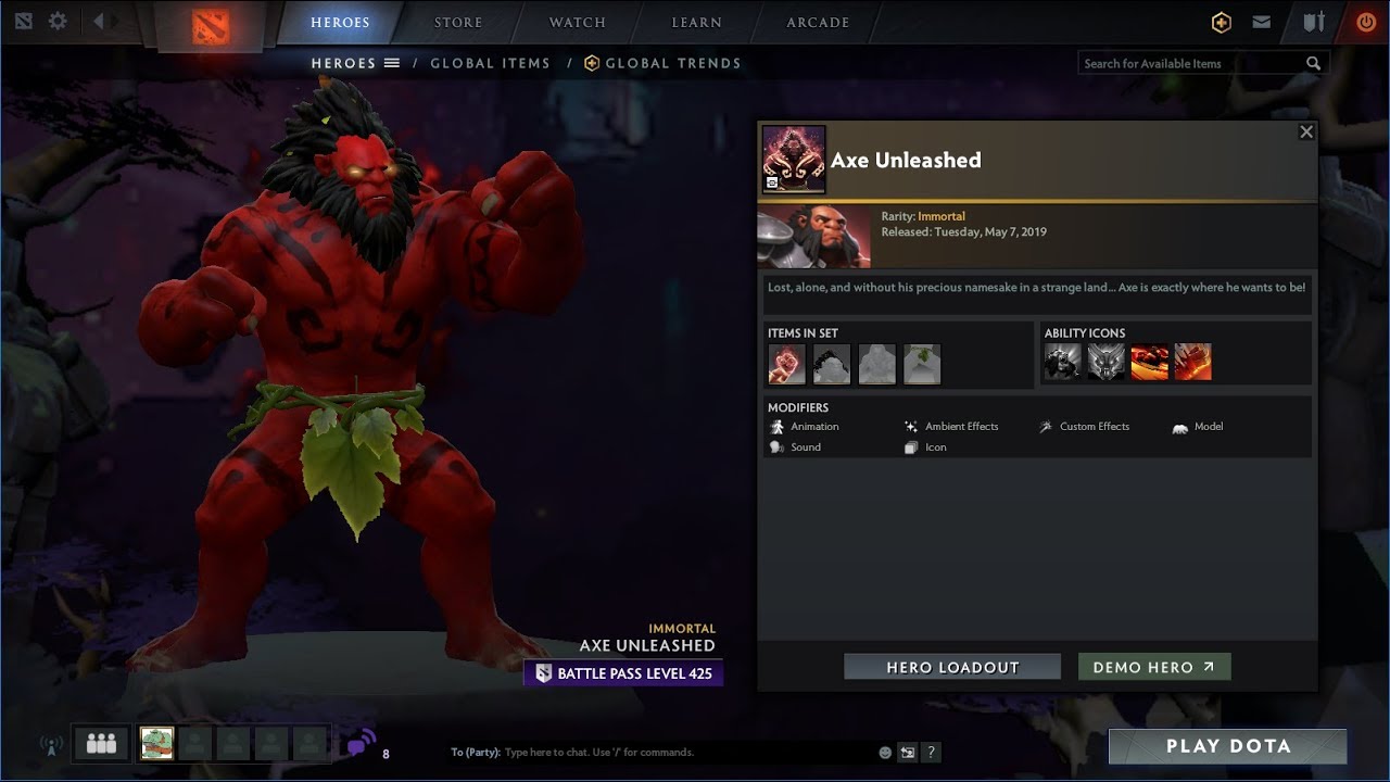 Dota 2 TI9: Getting the Axe before it ends