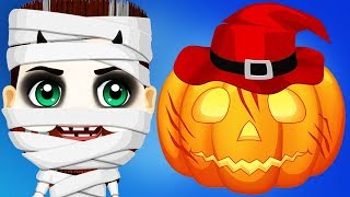 Fun Kids Care Games - Halloween Party Makeup, Costume Dress Up Makeover Carve Pumpkin Kids Apps screenshot 5