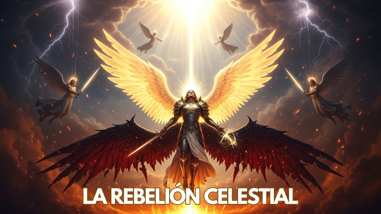 La Caída de Lucifer… ¡El Orgullo Que Sacudió el Cielo! 😱🔥 | Historia Bíblica Completa