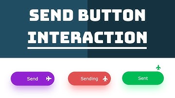 Send Button Interaction Animation Using HTML, CSS And jQuery