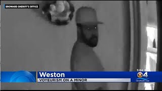 Search For Man Caught Spying On Adult Woman And A Minor In Weston