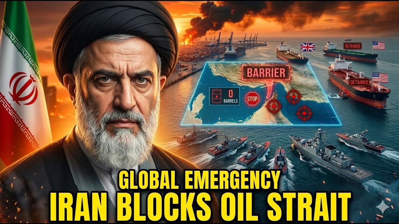 IRAN'S NEW LEADER JUST BLOCKED THE STRAIT OF HORMUZ: 