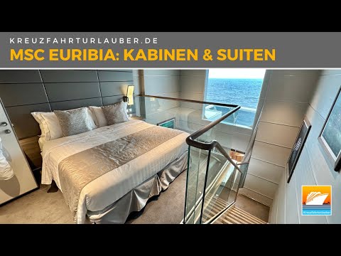 MSC Euribia: Alle Kabinen und Suiten an Bord im Überblick - inklusive MSC Yacht Club!