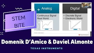 Domenik D’Amico & Daviel Almonte (Texas Instruments) - Analog vs. Digital Communications