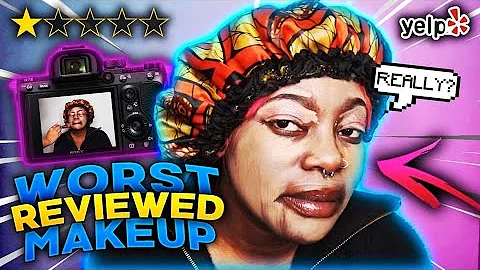 I WENT TO THE WORST REVIEWED MAKEUP ARTIST IN MY RATCHET CITY!! **SHE TRIED TO GIVE ME THE RORO**