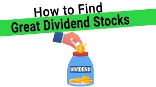 How to Find Great Dividend Stocks - My Personal Dividend Screen & Process screenshot 2