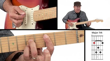 Barre Chord - Root 5 Major 7th
