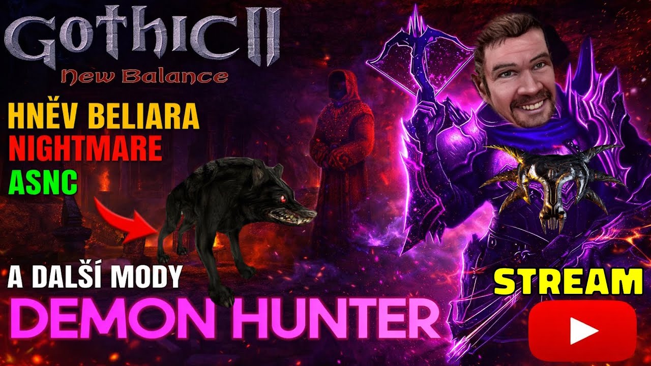 Nejlepší mod s českým dabingem! | Gothic 2: New Balance | Lovec Démonů | EP 2 |Hardcore
