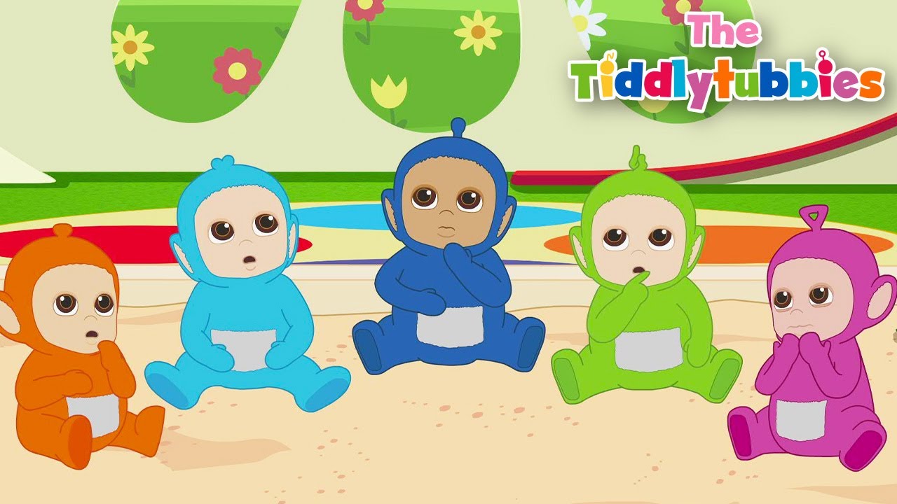 Tiddlytubbies leger i sandkassen! Legetid for børn | Teletubbierne - WildBrain | Episoder i fuld HD