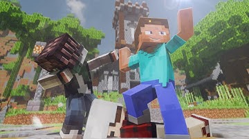 Minecraft Template intro (2017 style) [BLENDER]