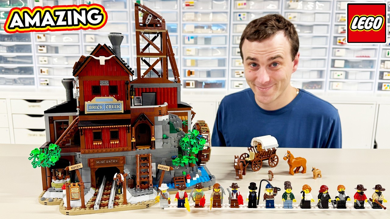 LEGO Gold Mine Expedition Review | Bricklink Designer Program Series 6