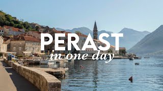 PERAST TRAVEL VLOG 🇲🇪 // best things to do in this historic town on Montenegro's Bay of Kotor