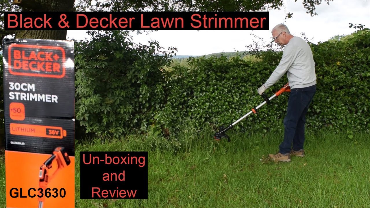 Black & Decker Lawn Strimmer GS 350/GL 350, Unboxing & Review